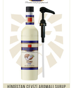Simonelli Kahve Ve Kokteyl Şurubu Hindistan Cevizi Aromalı 700 ml Pompa