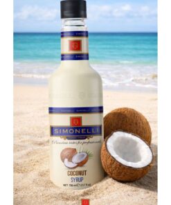 Simonelli Kahve Ve Kokteyl Şurubu Hindistan Cevizi Aromalı 700 ml Pompa - Görsel 3