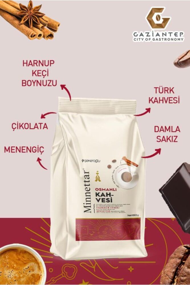Şekeroğlu Paşa Keyfi Osmanlı Kahvesi 1000 Gr - Görsel 2