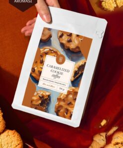 Mim and More Caramelized Cookie Coffee - Karamelize Kurabiye Aromalı Kahve Filtre Kahve, 200 gr