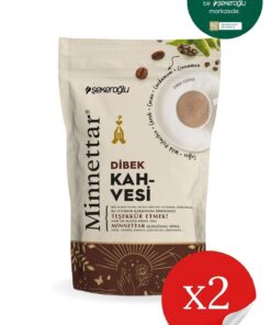 Şekeroğlu Minnettar Dibek Kahvesi 2 x 165 Gr ( 2 PAKET )