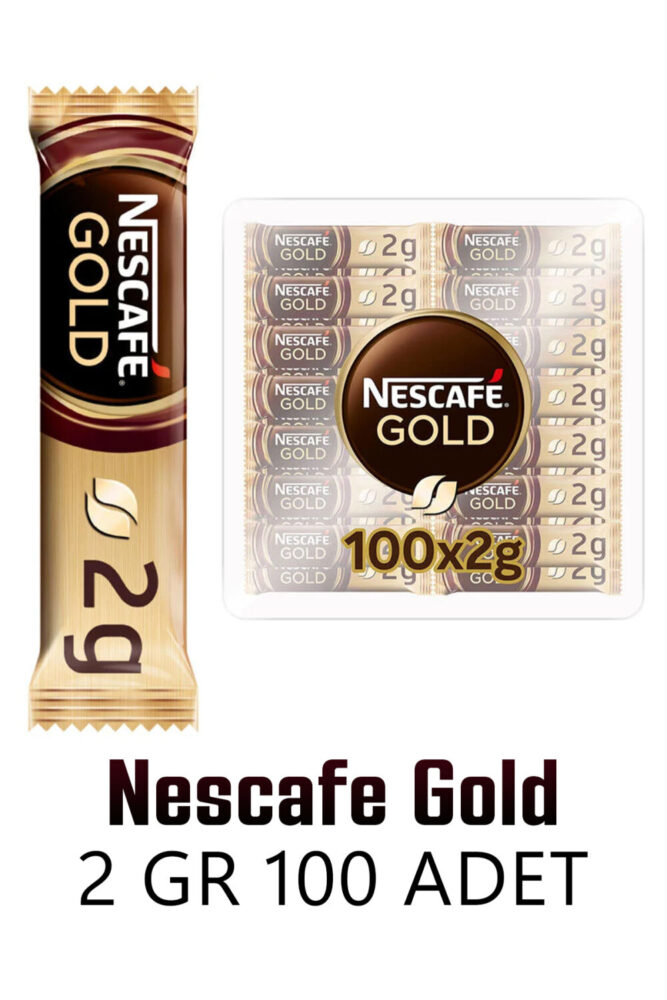 Nescafe Gold2gr 100 Lü