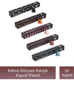 Kahve Dünyası Kahve Dünyası Karışık Kapsül Paketi 50 Kapsül