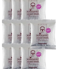 Mehmet Efendi Kafeinsiz Türk Kahvesi 50 G Folyo Ambalaj X 10 Adet 8690627421009