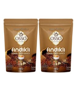 OSSO KAHVE OSSO FINDIKLI OSMANLI DİBEK KAHVESİ 2x200gr