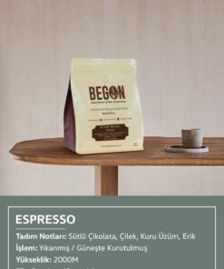 BEGON Nord Kivu Premium Espresso (ÖĞÜTÜLMÜŞ) Kahve Tanışma Paketi 250g x 2 Adet - Görsel 3