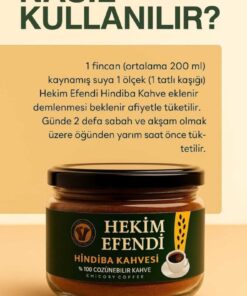 HEKİM EFENDİ Hindiba Kahvesi - (40 Kullanım) Net :100 gr - Görsel 3