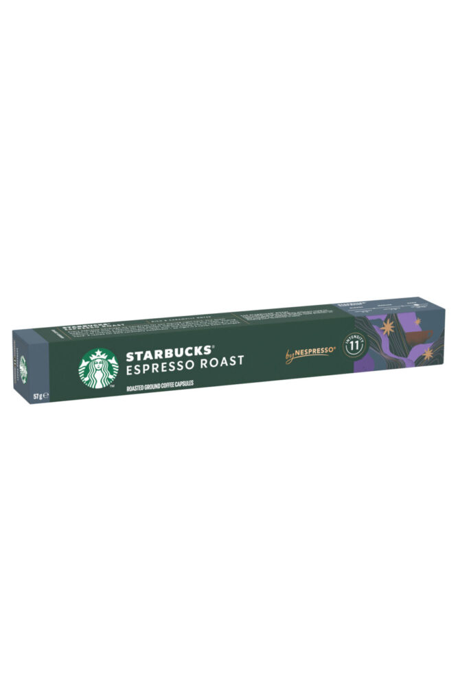 Starbucks Nespresso Uyumlu Kapsül By Nespresso Dark Espresso Roast Kapsül Kahve 5 X 10 adet - Görsel 3