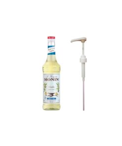 Monin Şekersiz Vanilya 700ml Şurup + Şurup Pompası