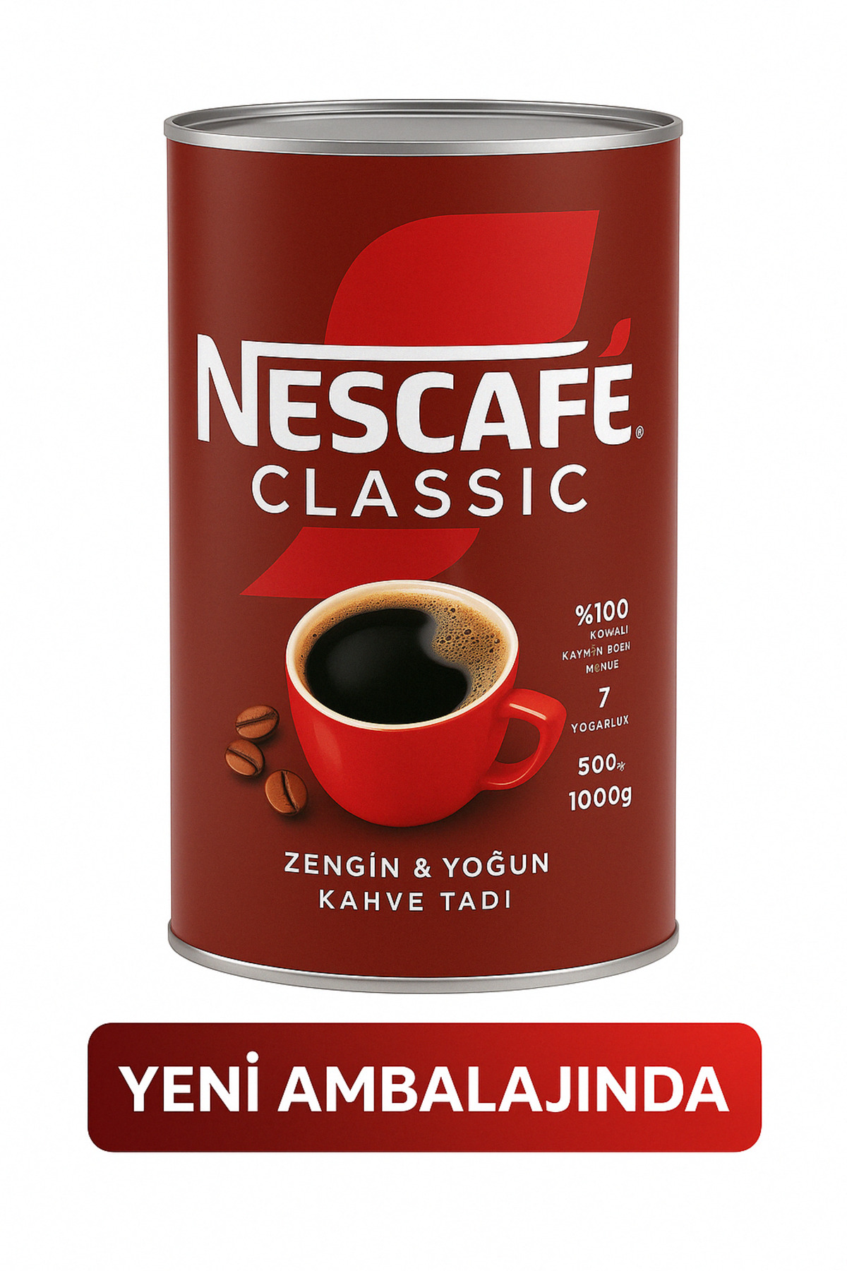 Nescafe Classic Hazır Kahve Teneke 1 kg