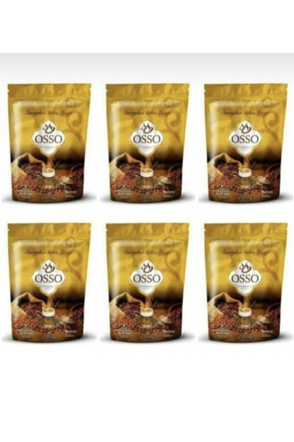 OSSO KAHVE Osso Osmanlı Kahvesi 6x 200 Gr