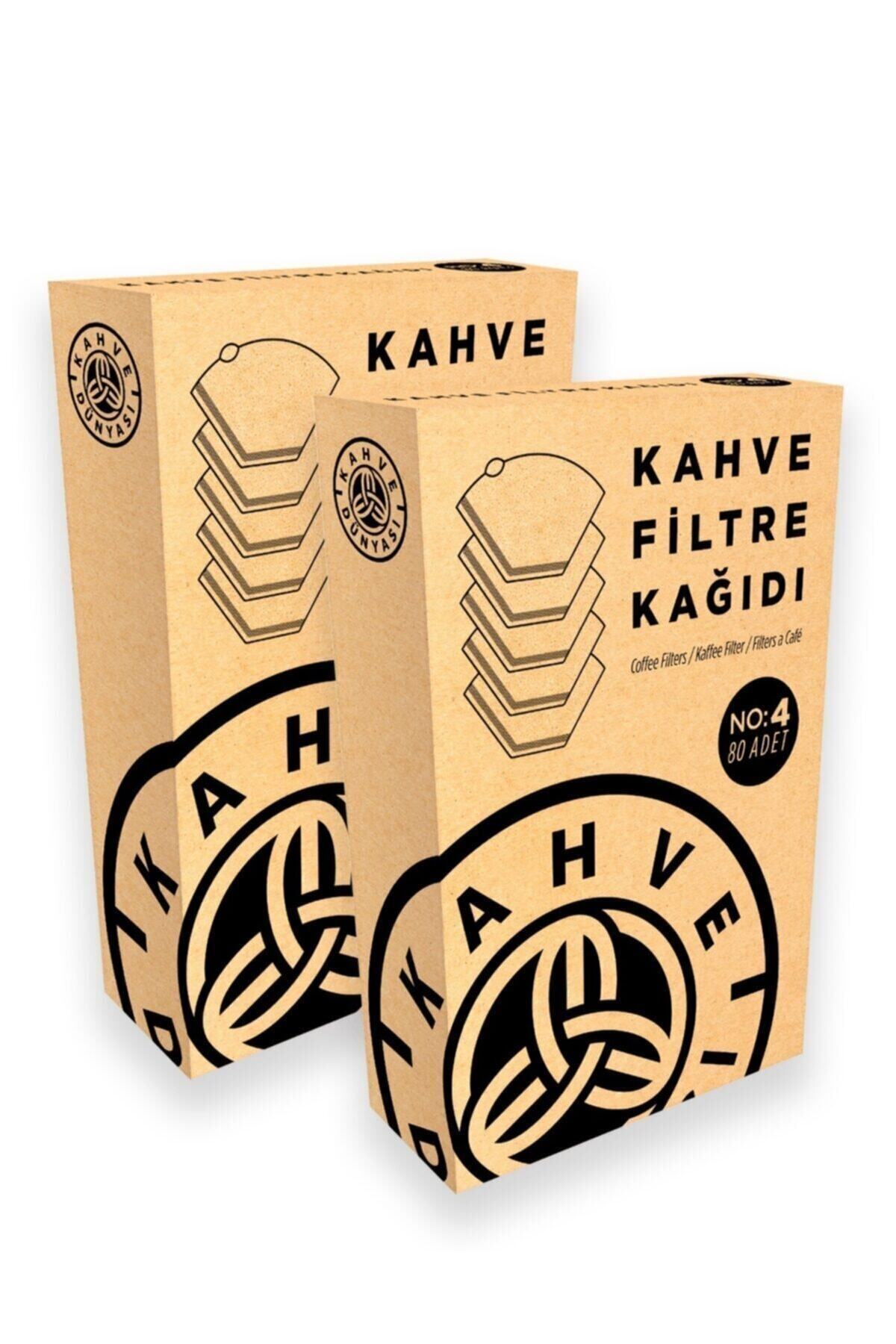 Kahve Dünyası Kahve Dünyası Kahve Filtre Kağıdı 80 Adet x 2 Adet