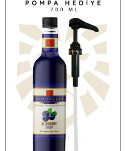 Alternative view of Simonelli Kahve Ve Kokteyl Şurubu Yaban Mersini Aromalı 700 ml Pompa Hediyeli