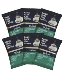 Shazel Naneli Hazır Türk Kahvesi 100g X 6 Adet (AROMALI)