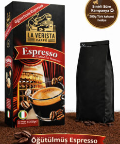 LA VERISTA Öğütülmüş Espresso kahve Günlük kavurma 1000G