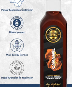 By Tüfekçi Gourmet Series Çikolatalı Cookies Aromalı Kokteyl, Pasta Ve Kahve Şurubu 60ml – (PANCAR ŞEKERİ) - Görsel 3