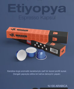 United Foods Waker Etiyopya Kahvesi 10 Kapsül - Özel Harman Premium Kahve