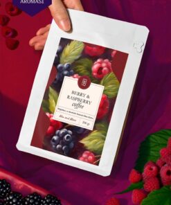 Mim and More Berry & Raspberry Coffee - Böğürtlen Ve Ahududu Aromalı Kahve Filtre Kahve, 200 gr