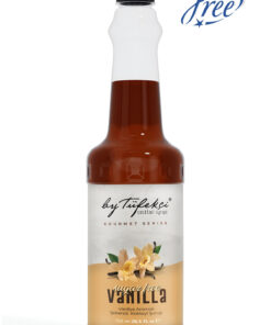 By Tüfekçi Gourmet Series Şekersiz Vanilya Kahve Şurubu 750 ML | Doğal Aroma | Sugar Free | 0 Şeker 0 Kalori