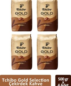 Tchibo Gold Selection Çekirdek Kahve 500 gr x 4 Adet