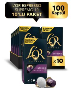 L'OR Espresso 10 Supremo X 100 Adet Kapsül