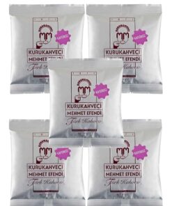 Mehmet Efendi Kafeinsiz Türk Kahvesi 50 G Folyo Ambalaj X 5 Adet 8690627421009