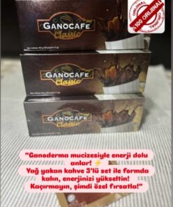 GanoExcel Gano Clasic Kahve Gano Excel Clasic Kahve Gano Yağ Yakan Kahve 3,lü Set