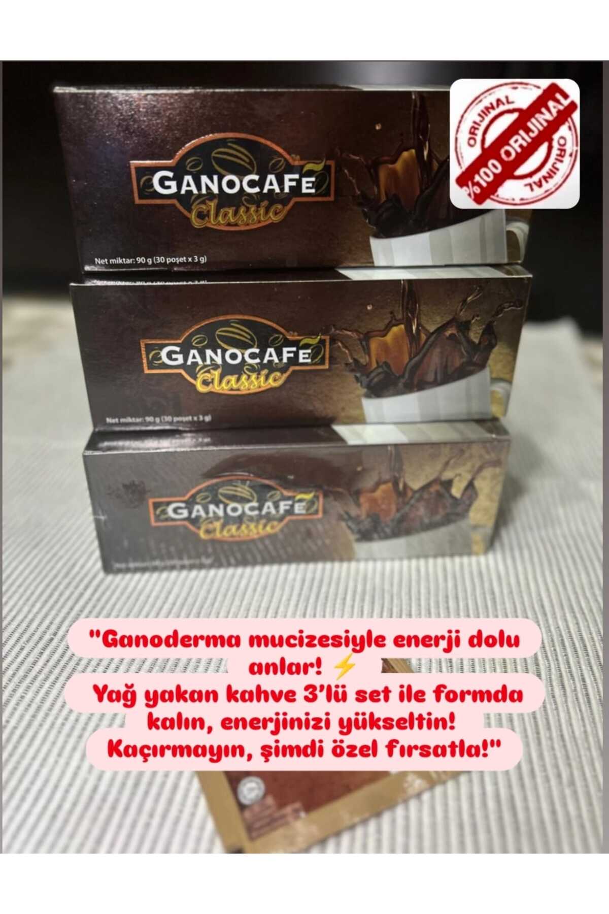 GanoExcel Gano Clasic Kahve Gano Excel Clasic Kahve Gano Yağ Yakan Kahve 3,lü Set