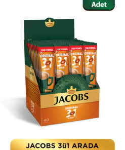 Jacobs 3'ü 1 Arada Karışım Kahve 40'lı Kutu