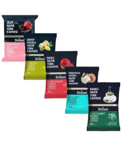 Shazel Special Seri 5 'li 100g X 5 Adet Çilekli/antep Fıstıklı/narlı/hindistan Cevizili/naneli (AROMALI)