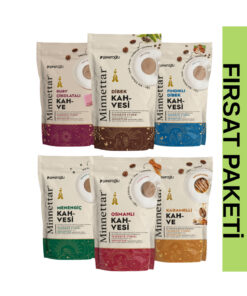 Şekeroğlu Minnettar Kahve Çeşitleri 165 gr x 6 Adet (Osmanlı, Karamel, Fındık, Dibek, Menengiç, Ruby Çikolata)