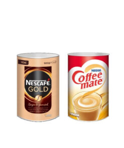 Nescafe Gold 900gr Teneke Granül Kahve + Coffee Mate 2kg Teneke