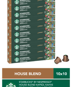 Starbucks Nespresso Uyumlu Kapsül By Nespresso House Blend Kapsül Kahve 10 X 10 adet