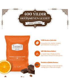 Tahmis Portakallı Çikolatalı Türk Kahvesi 100 Gr