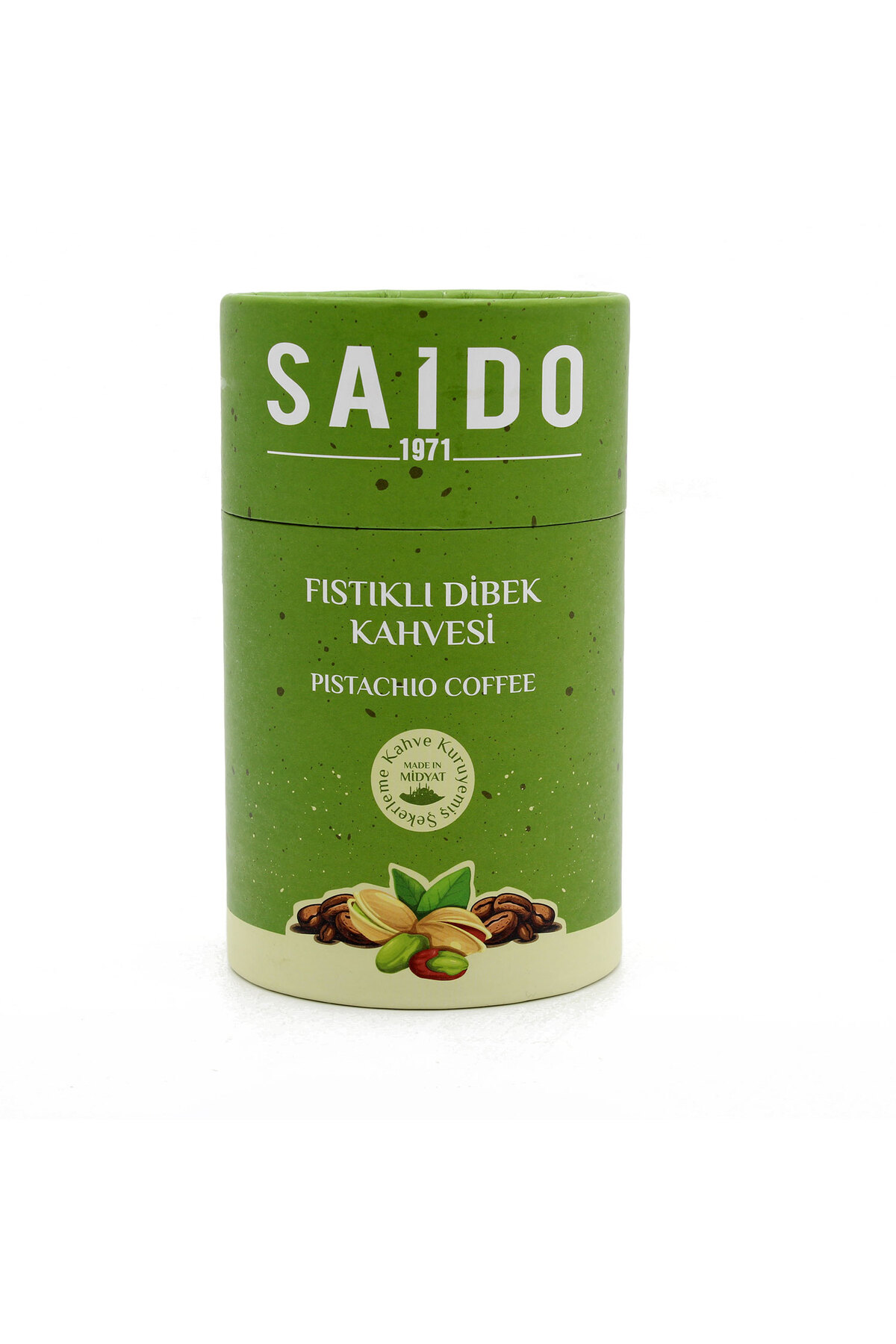 Saido Kahve Saido Fıstıklı Dibek Kahvesi 400g – Doğal Tat, Taze Üretim Kahve Keyfi