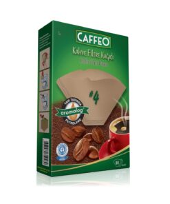 İkram Doğal ÜrünlerPazarı Caffeo Filtre Kahve Kağıdı 1x4 4 Numara 80'li Paket