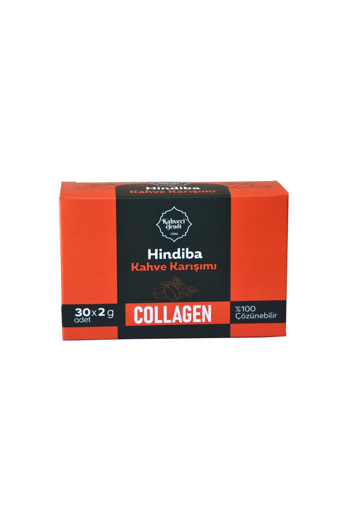 Kahveci efendi Hindiba Kahvesi Kolajenli 30 Şase Tek içimlik paket 60 g 0 Çözünebilir Kahve