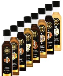 By Tüfekçi 8’li Avantajlı Yeni Özel Seri Gerçek Şeker Pancarı Aromalı Kahve Ve Kokteyl Şurubu Seti (8X60ML)