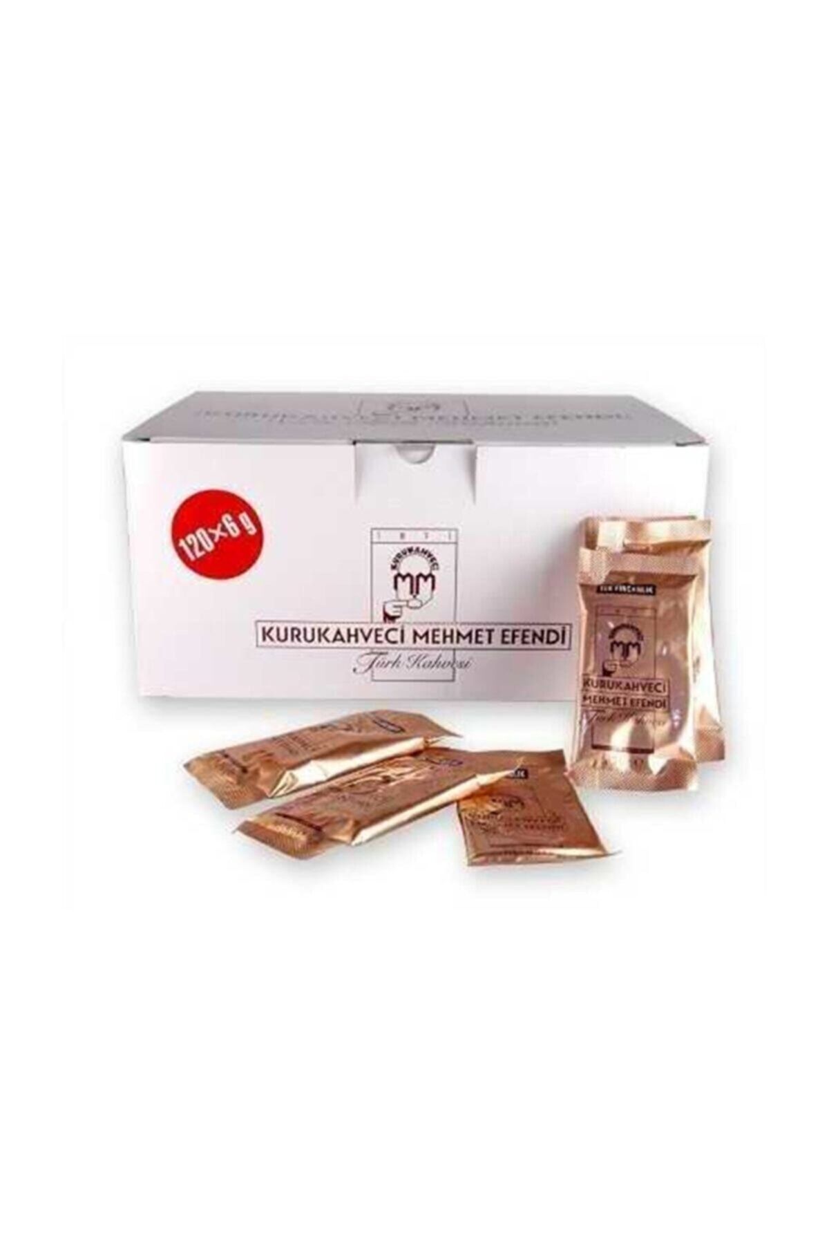 Mehmet Efendi MEHMETEFENDİ TEK FİNCAN KAHVE 6 GRAM 120 ADET