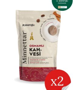 Şekeroğlu Minnettar Osmanlı Kahve 2 x 165 gr ( 2 Paket )