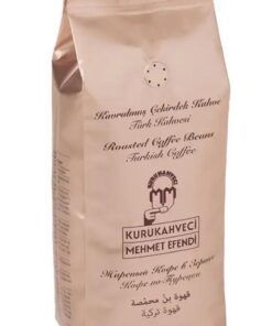 Mehmet Efendi Kavrulmuş Çekirdek Türk Kahvesi 500 GR Kurukahveci Mehmet Efendi