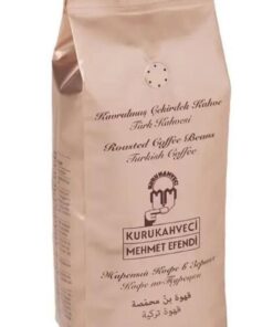 Mehmet Efendi Kavrulmuş Çekirdek Türk Kahvesi 500 GR Kurukahveci Mehmet Efendi
