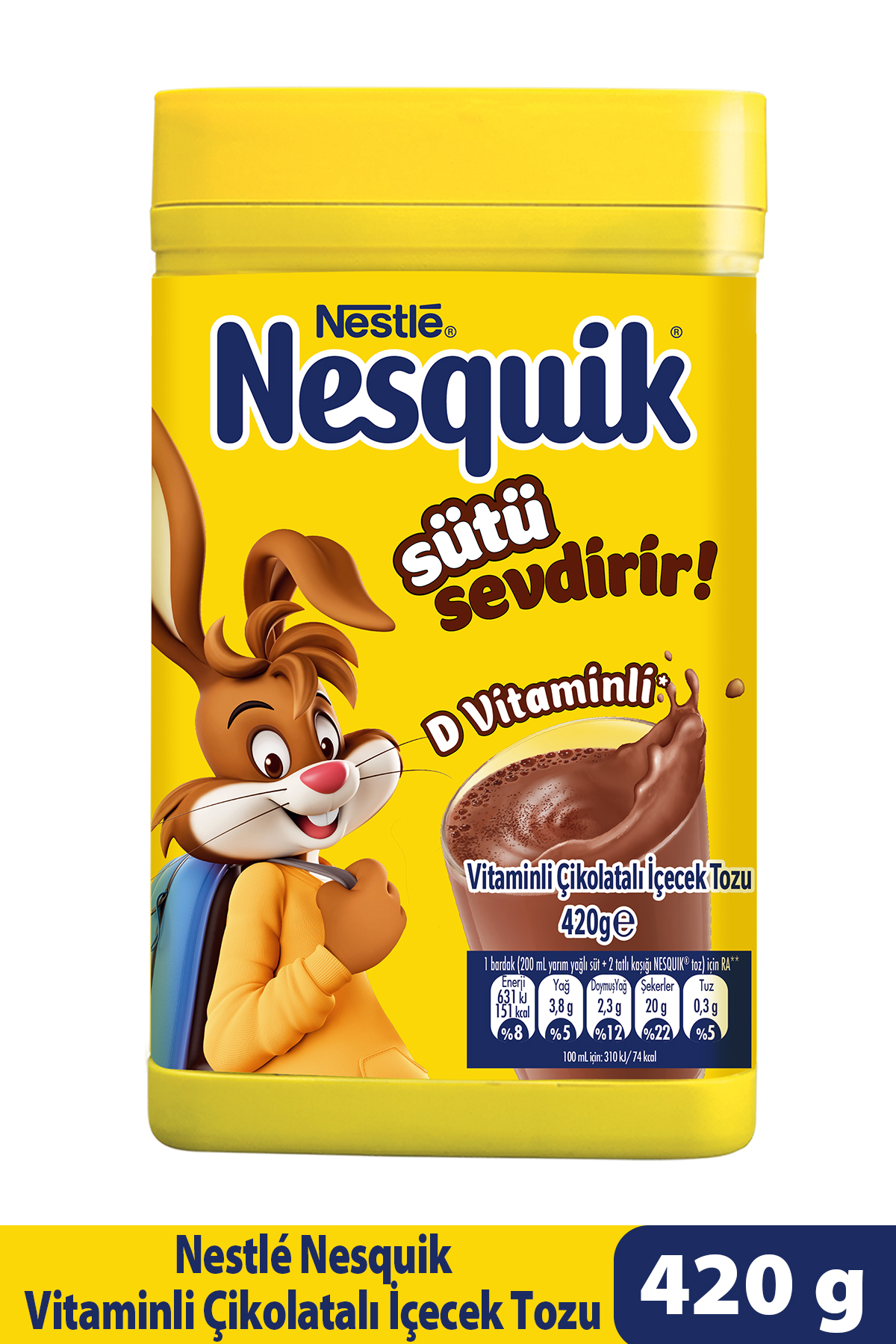 Nesquik Nestle Çikolatalı Toz Içecek 420 gr