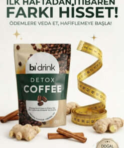 Bi Drink Detoks Kahvesi - Hindiba & Zencefil Özlü Form Destekleyici 100 gr