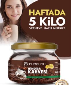 Purelith Zayıflamak kilo vermeye yardımcı Hindiba Diyet Kahvesi Özel Formül Etkisiyle Detox Form Kahve 150 gr