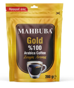 Mahbuba Çözünebilir 0 Arabica Gold Kahve Tam Kıvamında 200gr