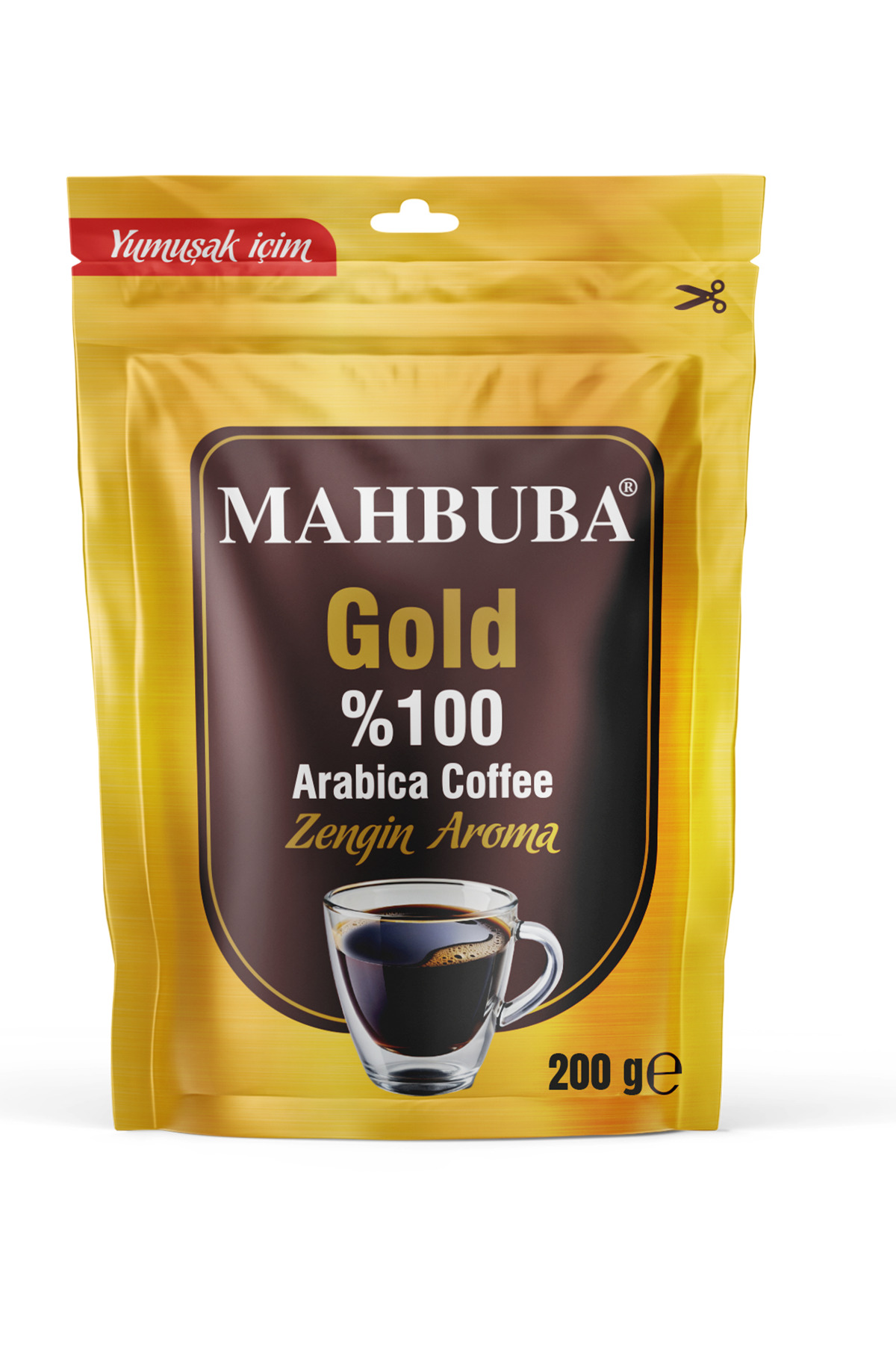 Mahbuba Çözünebilir 0 Arabica Gold Kahve Tam Kıvamında 200gr