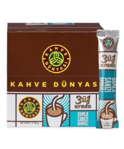 Kahve Dünyası 3'ü 1 Arada Hazır Kahve Damla Sakızlı 18 g x 40 Adet