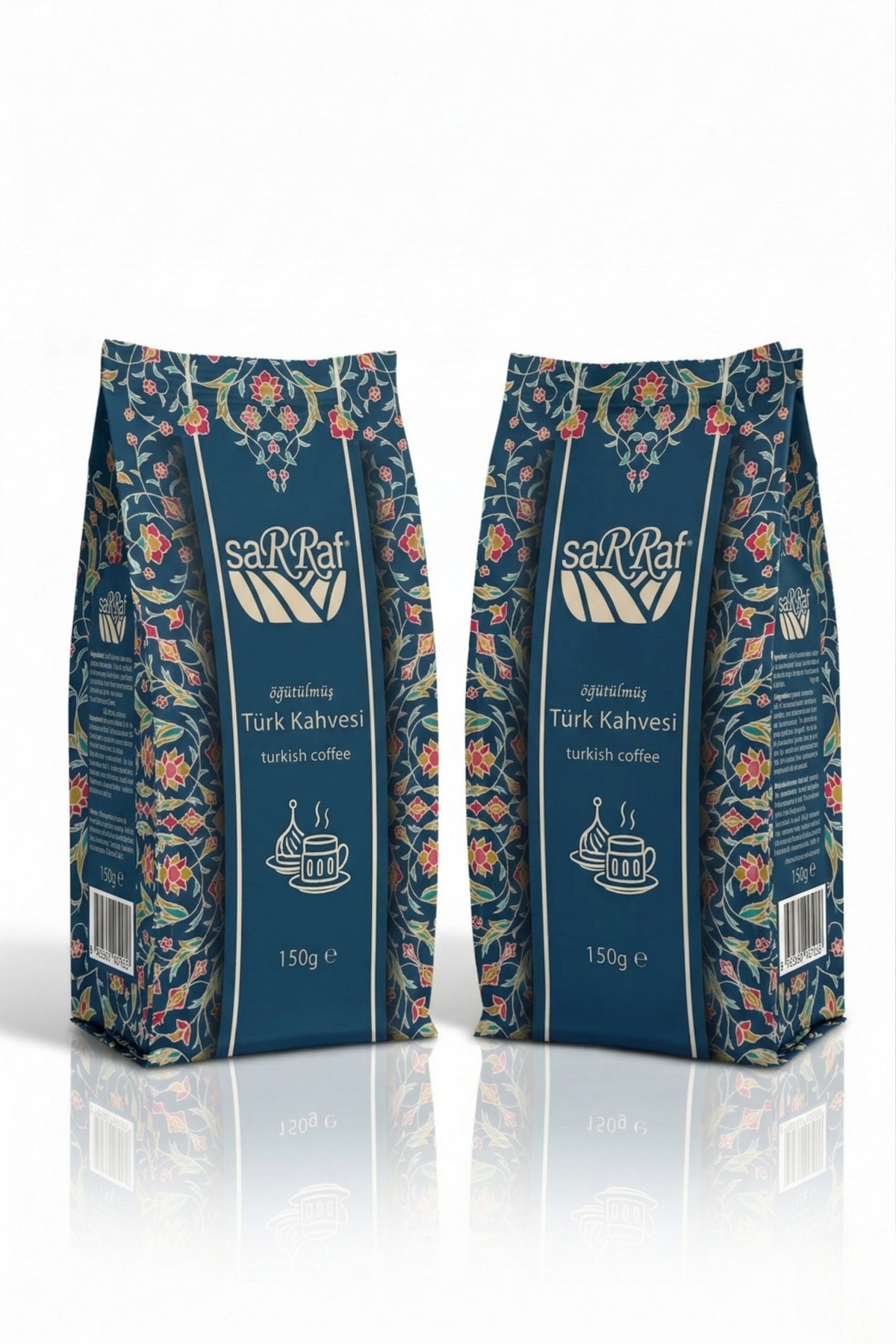 Sarraf Türk Kahvesi 150gr 2'li Orta Kavrum & Yumuşak İçim