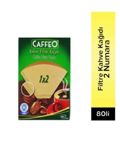 Caffeo 1x2 Kahve Filtre Kağıdı 80 Adet